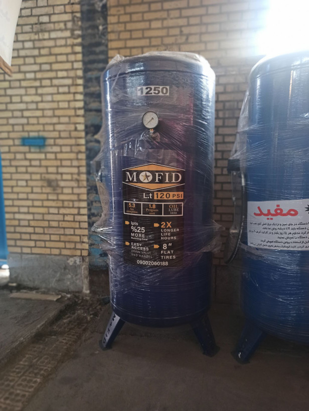 کمپرسور باد پمپ باد مفید 1250 لیتری سه سیلندر